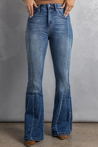 High Rise Flare Fit Jeans