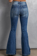 Load image into Gallery viewer, High Rise Flare Fit Jeans