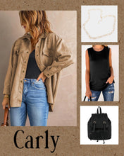 Load image into Gallery viewer, Carly - Suede Jacket