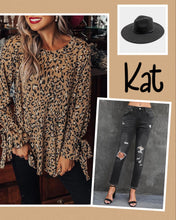 Load image into Gallery viewer, Kat - Leopard Print Top