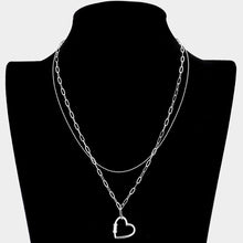 Load image into Gallery viewer, Necklace - Open Heart