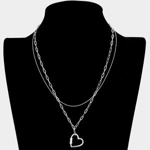 Necklace - Open Heart