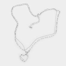 Load image into Gallery viewer, Necklace - Open Heart